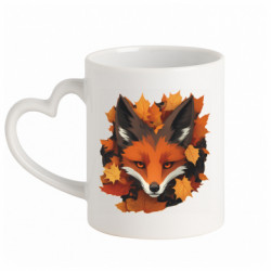 Кружки с ручкой в виде сердца