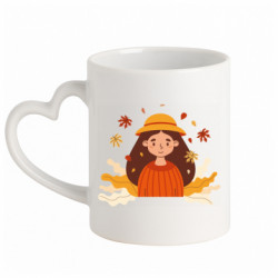 Кружки з ручкою у вигляді серця