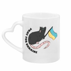 Кружки с ручкой в виде сердца - FATLINE