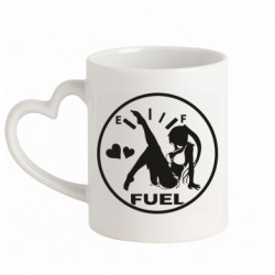 Кружки з ручкою у вигляді серця - FATLINE