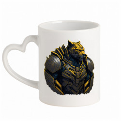 Кружки с ручкой в виде сердца