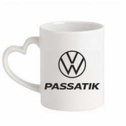 Кружки с ручкой в виде сердца