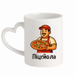 Кружки с ручкой в виде сердца