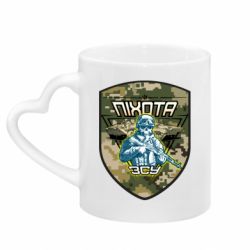 Кружки с ручкой в виде сердца
