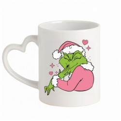 Кружки с ручкой в виде сердца