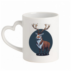 Кружки с ручкой в виде сердца