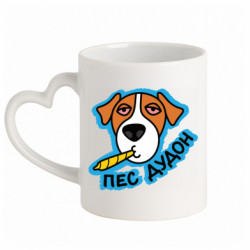 Кружки с ручкой в виде сердца