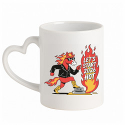 Кружки з ручкою у вигляді серця