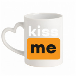 Кружки з ручкою у вигляді серця - FATLINE