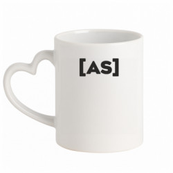 Кружки с ручкой в виде сердца