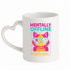 Кружки с ручкой в виде сердца