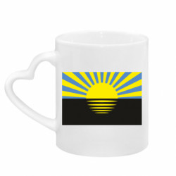 Кружки с ручкой в виде сердца
