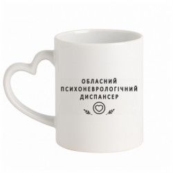 Кружки с ручкой в виде сердца