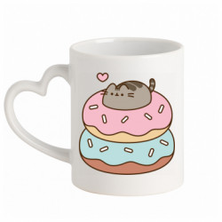 Кружки з ручкою у вигляді серця