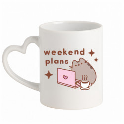 Кружки з ручкою у вигляді серця - FATLINE