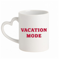 Кружки с ручкой в виде сердца