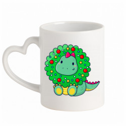 Кружки с ручкой в виде сердца