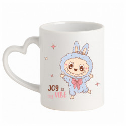 Кружки с ручкой в виде сердца