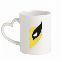 Кружки з ручкою у вигляді серця