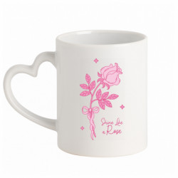 Кружки с ручкой в виде сердца