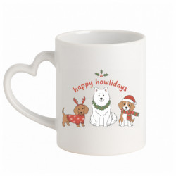 Кружки з ручкою у вигляді серця