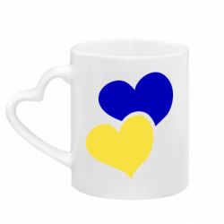 Кружки з ручкою у вигляді серця - FATLINE