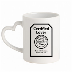 Кружки с ручкой в виде сердца