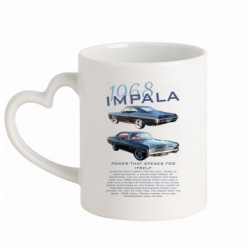 Кружки с ручкой в виде сердца