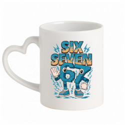 Кружки з ручкою у вигляді серця - FATLINE