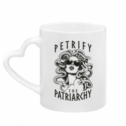Кружки с ручкой в виде сердца