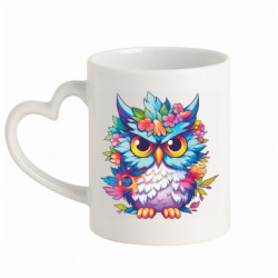 Кружки с ручкой в виде сердца