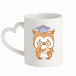 Кружки с ручкой в виде сердца