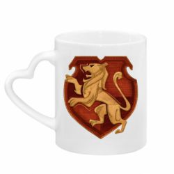 Кружки с ручкой в виде сердца