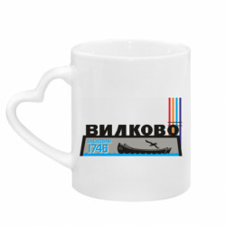 Кружки з ручкою у вигляді серця