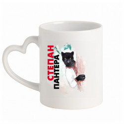 Кружки с ручкой в виде сердца