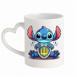 Кружки с ручкой в виде сердца