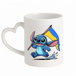 Кружки з ручкою у вигляді серця