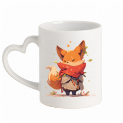 Кружки с ручкой в виде сердца