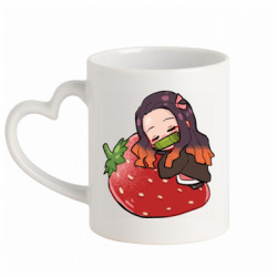 Кружки з ручкою у вигляді серця