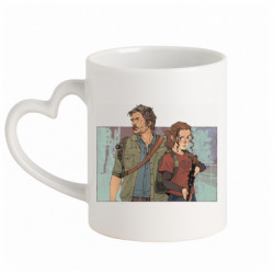 Кружки с ручкой в виде сердца