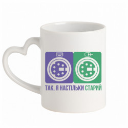 Кружки с ручкой в виде сердца