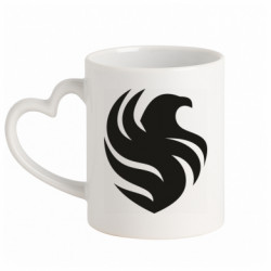 Кружки з ручкою у вигляді серця - FATLINE
