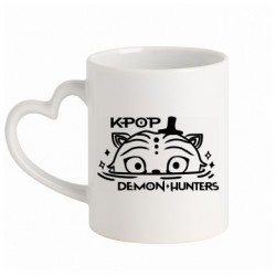 Кружки з ручкою у вигляді серця