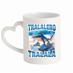 Кружки с ручкой в виде сердца