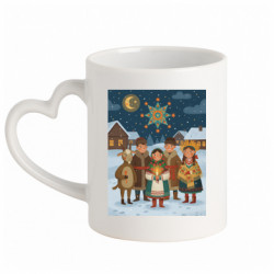 Кружки з ручкою у вигляді серця