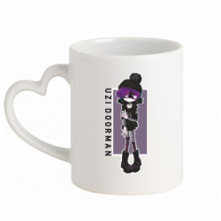 Кружки с ручкой в виде сердца