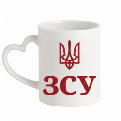Кружки с ручкой в виде сердца
