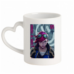 Кружки с ручкой в виде сердца - FATLINE