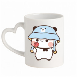 Кружки с ручкой в виде сердца