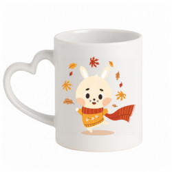 Кружки з ручкою у вигляді серця